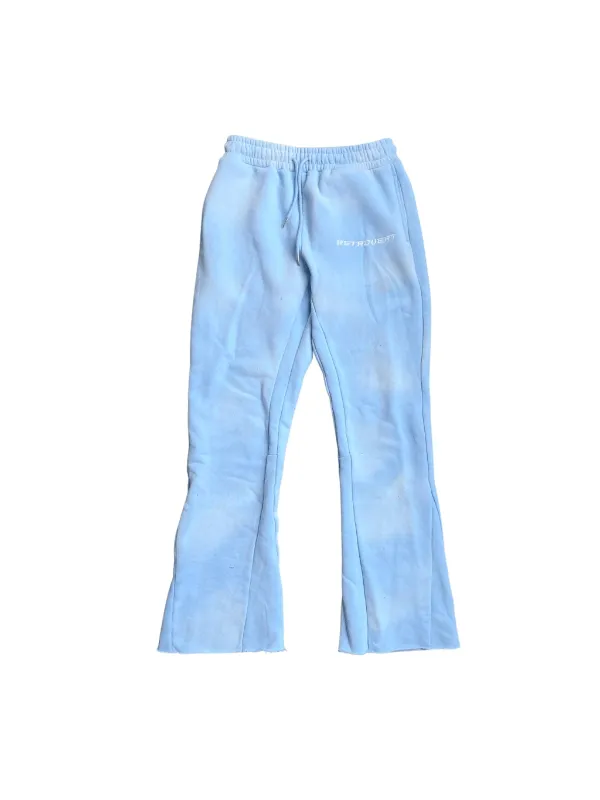 Flare Baby Blue Sweatpants