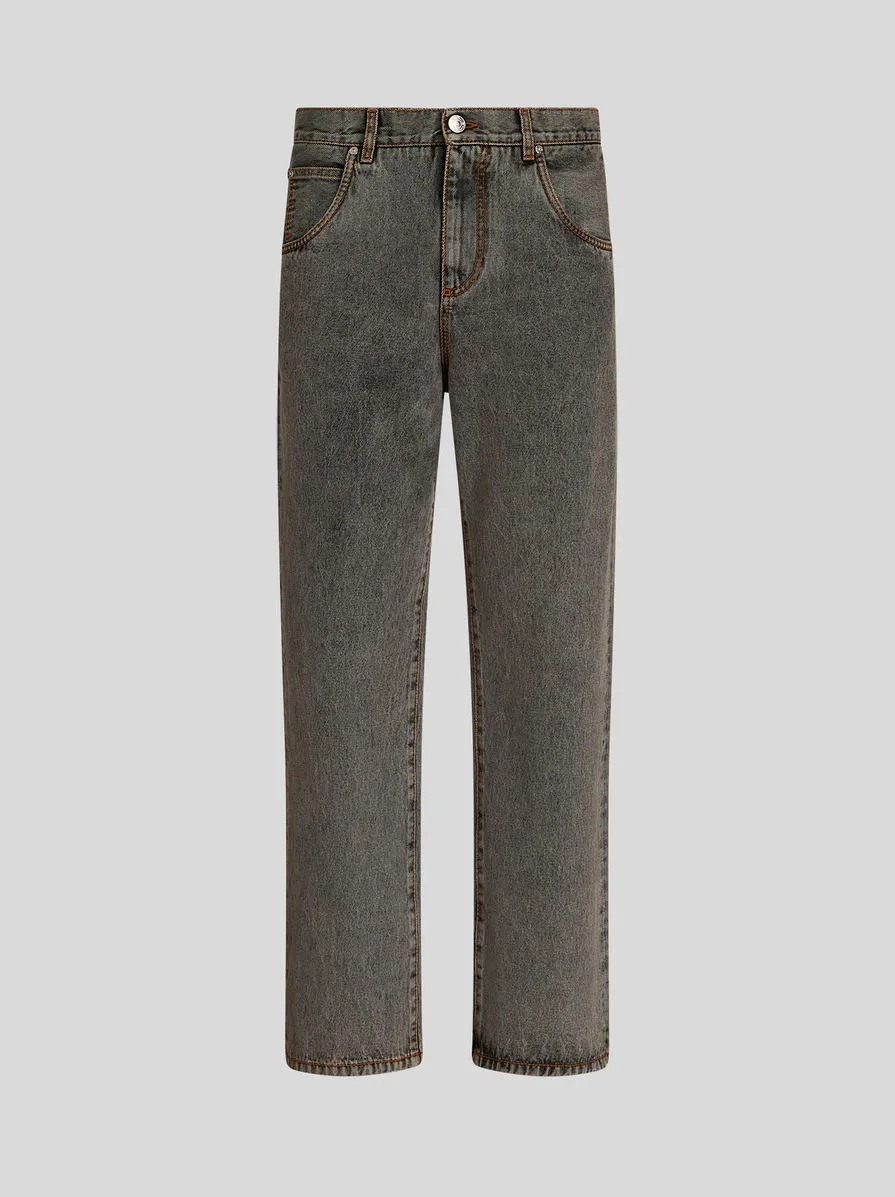 JEANS IN DENIM DI COTONE