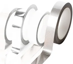 Nastro in alluminio Hi-Bond, 30m x 12mm x 0.009mm, Conduttivo, Resistenza termica +130°C max