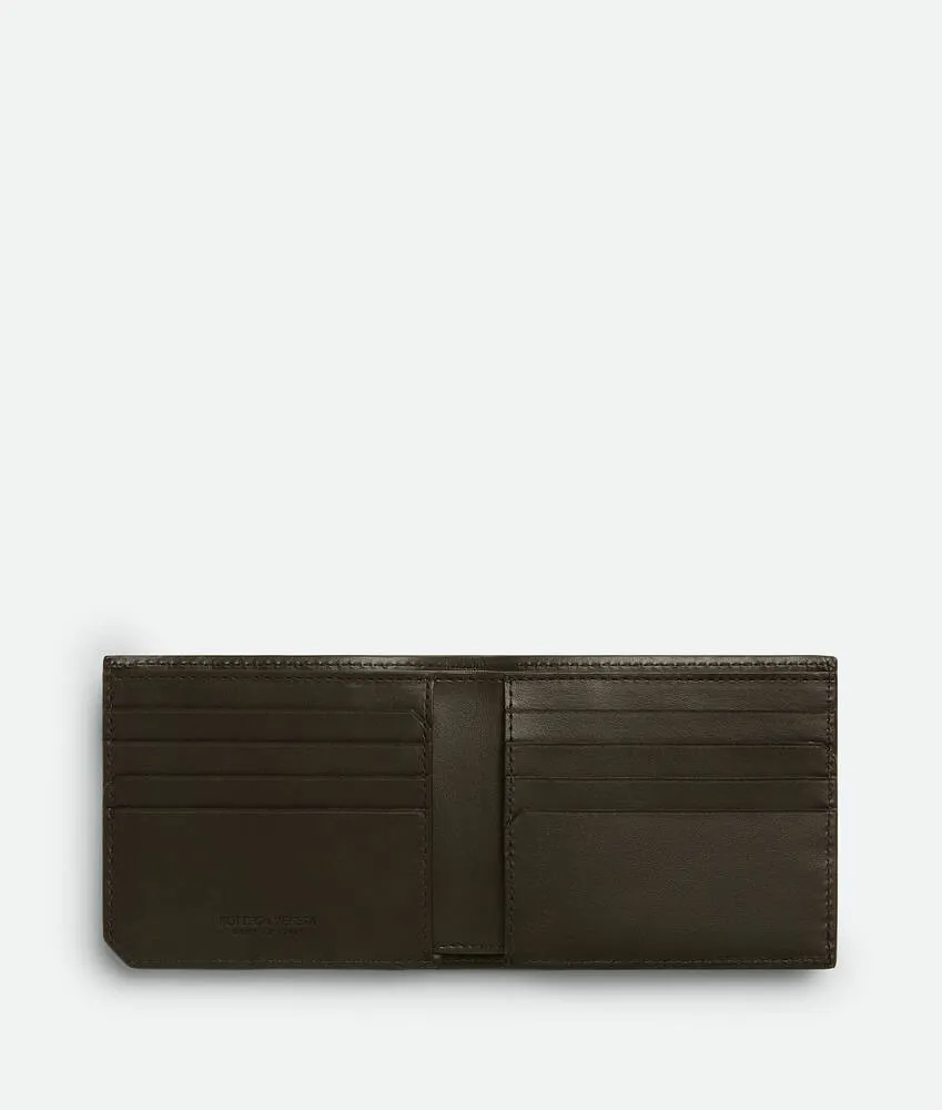 Portafoglio bi-fold Intrecciato Piccolo 