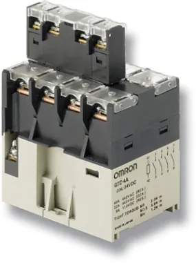 Relè di potenza Omron serie G7Z, bobina 24V cc, Montaggio a telaio