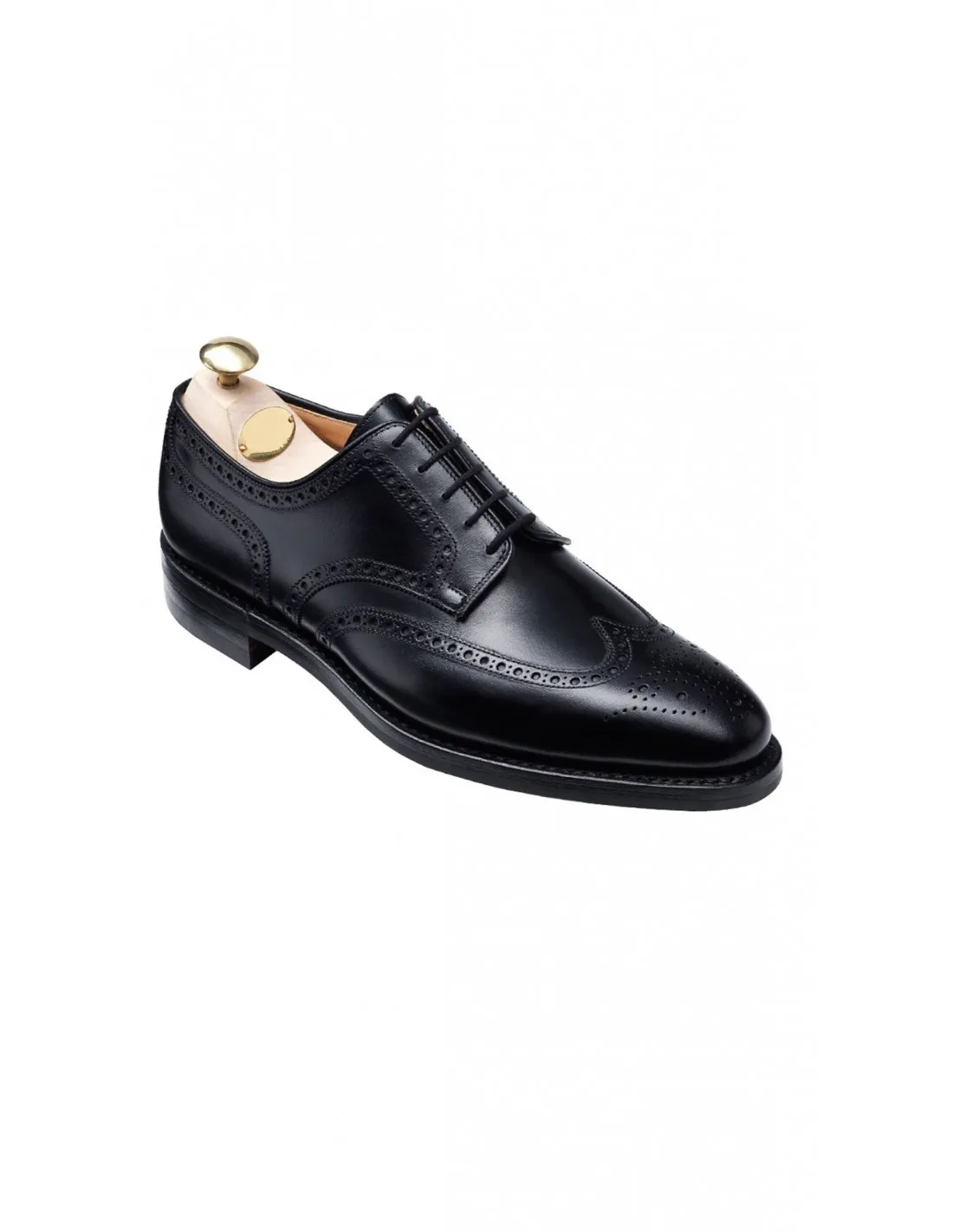 Scarpa Derby Nera  [ su misura ]