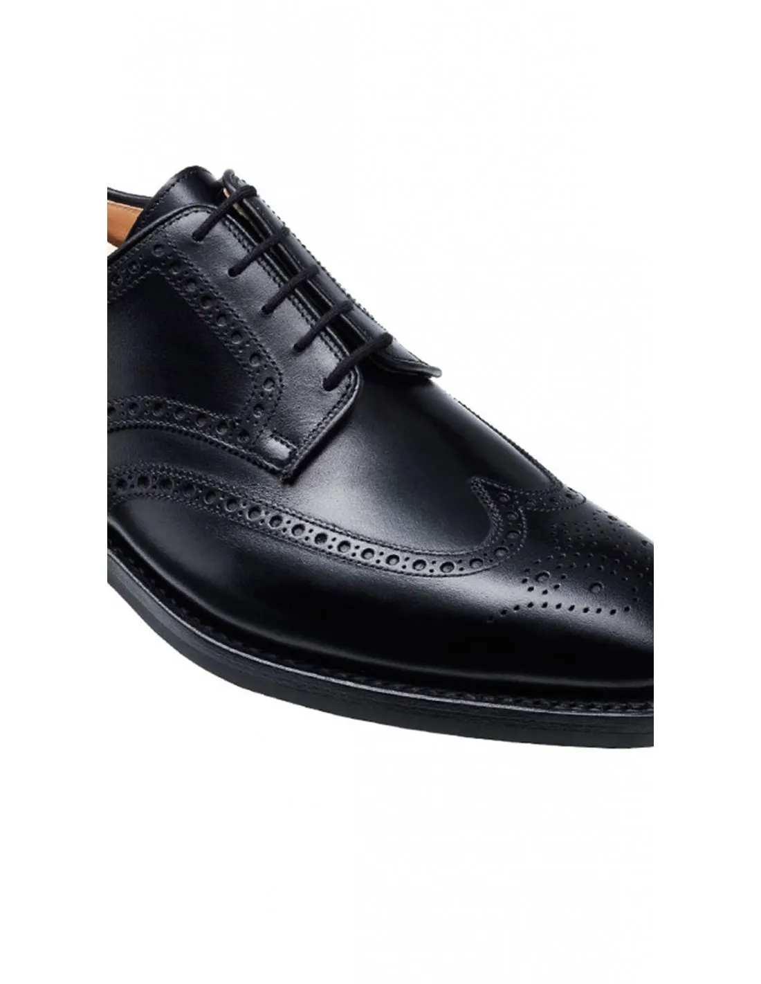 Scarpa Derby Nera  [ su misura ]