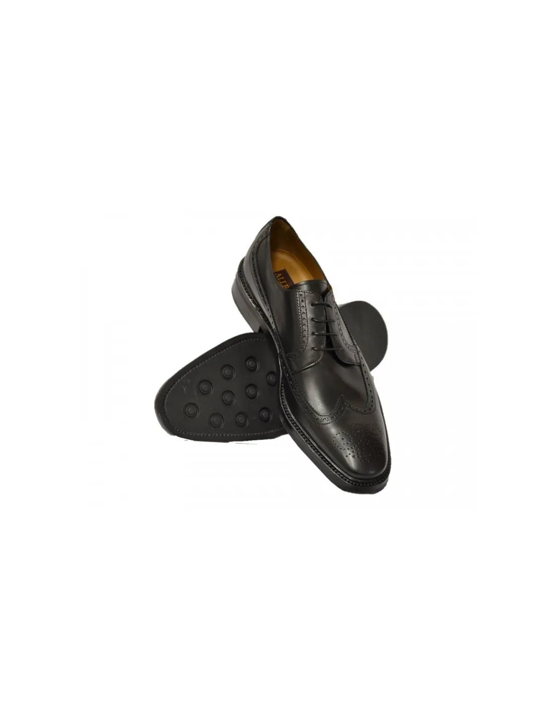Scarpa Derby Nera  [ su misura ]