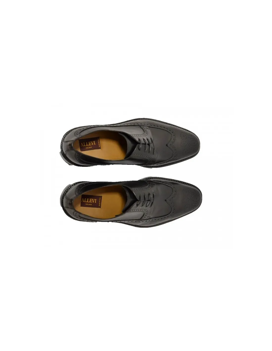 Scarpa Derby Nera  [ su misura ]